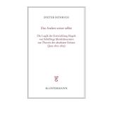 Das Andere seiner selbst: Die Logik der Entwicklung Hegels von Schellings Identitätssystem zur Theorie des absoluten Geistes (Jena 1801–1805)