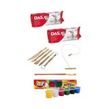 Das Beyaz 2x500gr Akrilik Kil Başlangıç Seti