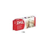 Das Hava ile Kuruyan Seramik Porselen Hamuru 1 kg Beyaz Renkli Kırtasiye Ürünü
