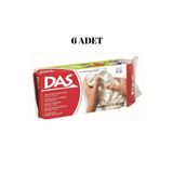 Das SERAMİK HAMURU 1000 GR BEYAZ KİL X 6 ADET