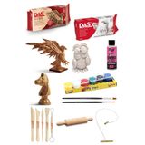 DAS Wood 350 Gr Modelling clay Ahşap Modelleme DAS 500 GR Beyaz Ebeşuar kil Seti