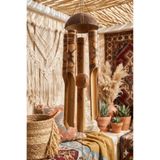 dase home Feng Shui Coconat Bambu Rüzgar Çanı Küçük Boy