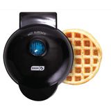 Dash Mini Yapışmaz Waffle Makinesi, Hızlı Isınan ve Kullanıcı Dostu - Siyah