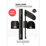 Dashu Suya ve Tere Dayanıklı, Kapatıcı Siyah Saç-Kaş Maskarası Daily Dual Hair Cover Mascara [Black]