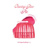 dasique Esnek Jel Dokulu, Nemlendirici, Parlak Bitişli Ruj & Allık Chewing Glow Pot 14 Poppy Pudding
