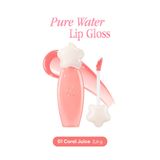 dasique Nemlendirici ve Besleyici, Dudak Parlatıcısı Pure Water Lip Gloss (01 Coral Juice)