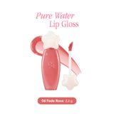 dasique Nemlendirici ve Besleyici, Dudak Parlatıcısı Pure Water Lip Gloss (06 Fade Rose)