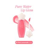 dasique Nemlendirici ve Besleyici, Dudak Parlatıcısı Pure Water Lip Gloss (09 Pink Lemonade)