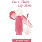 dasique Nemlendirici ve Besleyici, Dudak Parlatıcısı Pure Water Lip Gloss (12 Chilling Petal)