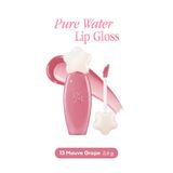 dasique Nemlendirici ve Besleyici, Dudak Parlatıcısı Pure Water Lip Gloss (13 Mauve Grape)