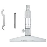 Dasqua 0-100mm Mekanik Derinlik Mikrometresi 0.01mm 4611-8120