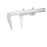 Dasqua 0-500mm Tek Çene Mekanik Kumpas 0.02mm Çene Boyu 100mm