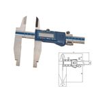 Dasqua 0-600mm Çift Çene Dijital Kumpas IP54 Suya, Toza Dirençli Bilgi Çıkışlı 2710-1113