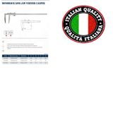 DASQUA 1310-0010 600mm TEK ÇENE MEKANİK KUMPAS 0,02