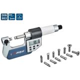 Dasqua 25-50mm Değiştirilebilir Uçlu Dijital Mikrometre 4210-2106