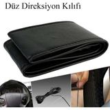 Dat Opel Combo Uyumlu Siyah Dikmeli Direksiyon Kılıfı Araç Dikişli Direksiyon Kılıfı