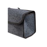 DAT Reno Twingo Oto Bagaj Düzenleyici, Keçe Kumaş, Katlanabilir, 50 x 23 x 15 cm, Gri