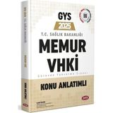 Data 2025 Gys Sağlık Bakanlığı Memur, Vhki Konu Anlatımlı Görevde Yükselme Data Yayınları