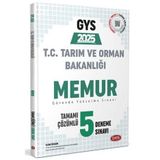 Data 2025 Gys Tarım Ve Orman Bakanlığı Memur 5 Deneme Çözümlü Görevde Yükselme Data Yayınları