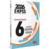 Data 2026 Ekpss 6 Deneme Fasikül Çözümlü