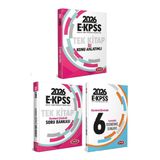 Data 2026 Ekpss Konu Anlatımlı + Soru Bankası + 6 Deneme 3 Lü Set