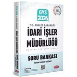 Data 2026 Gys Adalet Bakanlığı İdari İşler Müdürlüğü Soru Bankası Çözümlü Görevde Yükselme Data Yayınları