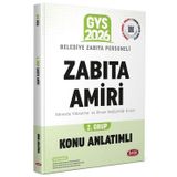 Data 2026 GYS Belediye Zabıta Personeli Zabıta Amiri 2. Grup Konu Anlatımlı Görevde Yükselme Data Ya