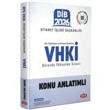 Data 2026 Gys Dib Diyanet İşleri Başkanlığı Vhki Konu Anlatımlı Görevde Yükselme Data Yayınları