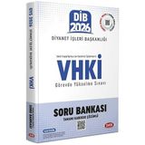 Data 2026 Gys Dib Diyanet İşleri Başkanlığı Vhki Soru Bankası Çözümlü Görevde Yükselme Data Yayınları
