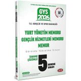Data 2026 GYS Gençlik ve Spor Bakanlığı Yurt Yönetim, Gençlik Hizmetleri Memuru ve Memur 5 Deneme Çözümlü Görevde Yüksel