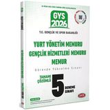 Data 2026 Gys Gençlik Ve Spor Bakanlığı Yurt Yönetim, Gençlik Hizmetleri Memuru Ve Memur 5 Deneme Çözümlü Görevde Yükselme Data Yayınları