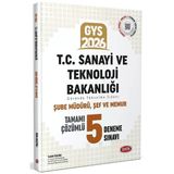 Data 2026 Gys Sanayi Ve Teknoloji Bakanlığı Şube Müdürü, Şef Ve Memur 5 Deneme Çözümlü Görevde Yükselme Data Yayınları