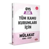 Data 2026 GYS Tüm Kamu Kurumları için Mülakat Soru Cevap Görevde Yükselme Data Yayınları