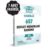 Data 2026 Gys Üds 657 Sayılı Devlet Memurları Kanunu Fasikül Set Görevde Yükselme Ünvan Değişikliği Data Yayınları