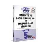 Data 2026 Gys Üds Belediye Ve Bağlı Kuruluşları İle Mahalli İdare Birlikleri 4. Grup 5 Deneme Çözümlü Görevde Yükselme Ünvan Değişikliği Data Yayınları