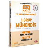 Data 2026 GYS ÜDS Tarım ve Orman Bakanlığı 1. Grup Mühendis Özet Konu Anlatımlı Soru Bankası Çözümlü Görevde Yükselme Ün