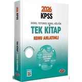 Data 2026 Kpss Genel Yetenek Genel Kültür Konu Anlatımlı Tek Kitap