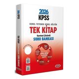 Data 2026 Kpss Genel Yetenek Genel Kültür Soru Bankası Tek Kitap Çözümlü