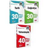 Data 2026 KPSS Tarih + Coğrafya + Vatandaşlık Ultra 100 Deneme 3 lü Set Data Yayınları