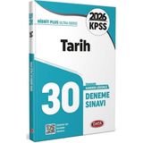 Data 2026 Kpss Tarih Ultra 30 Deneme Çözümlü Data Yayınları