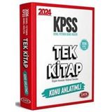 DATA KPSS 2024 G.Y-G.K TEK KİTAP KONU ANLATIMLI