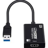 Data Star 4K HDMI 1080P USB Video Capture Ekran Dönüştürücü - Siyah