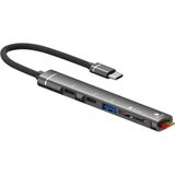 Data Star Datastar Type-C 5 In 1 USB Hub Card Reader Kart Okuyucu Çoklayıcı