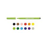Data Store Eco Famıly Joy Süper Yıkanabilir Keçeli Boya Kalemi 12'li - 01-Siyah