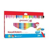 Data Store Penmark Süper Yıkanabilir Keçeli Kalem 24'lü Hs - 01-Siyah