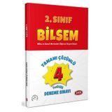 Data Yayınları 2. Sınıf Bilsem Tamamı Çözümlü 4 Deneme Sınavı Yeni Tarz