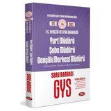 Data Yayınları 2021 Gençlik ve Spor Bakanlığı Yurt Müdürü - Şube Müdürü - Gençlik Merkezi Müdürü GYS Soru Bankası