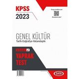 Data Yayınları 2023 KPSS Genel Kültür Yaprak Test
