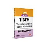 Data Yayınları 2023 Tarım İşletmeleri Genel Müdürlüğü TİGEM GYS Soru Bankası