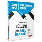 Data Yayınları 2024 KPSS Jüri Konfor Serisi Türkçe Soru Bankası